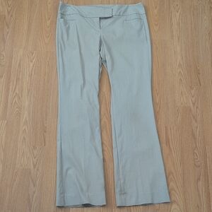 The Limited Women's Light Gray Flare Pants